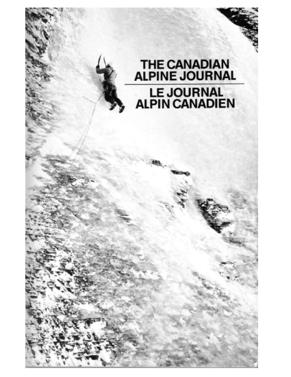Canadian Alpine Journal 1984 cover